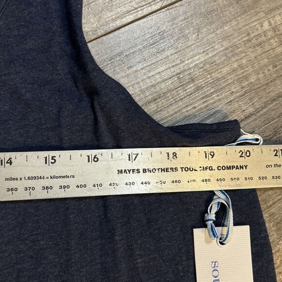 Southern Tide Women's Baby It's Cold Outside Blue Punk Soft Tank Top XL NWT - Picture 5 of 8